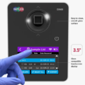 Implen OD600-GO, McFarland app, with easy to clean 3.5” glove-compatible touchscreen